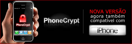 PhoneCrypt 3G - Agora também compatível com iPhone